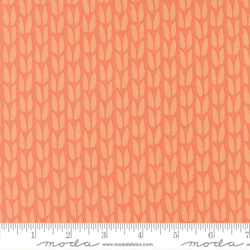 PRE - Order Scenery by Elizabeth Hartman - Sprout Coral 51272 19 - Half Yard - May 2026 - Modern Fabric Shoppe
