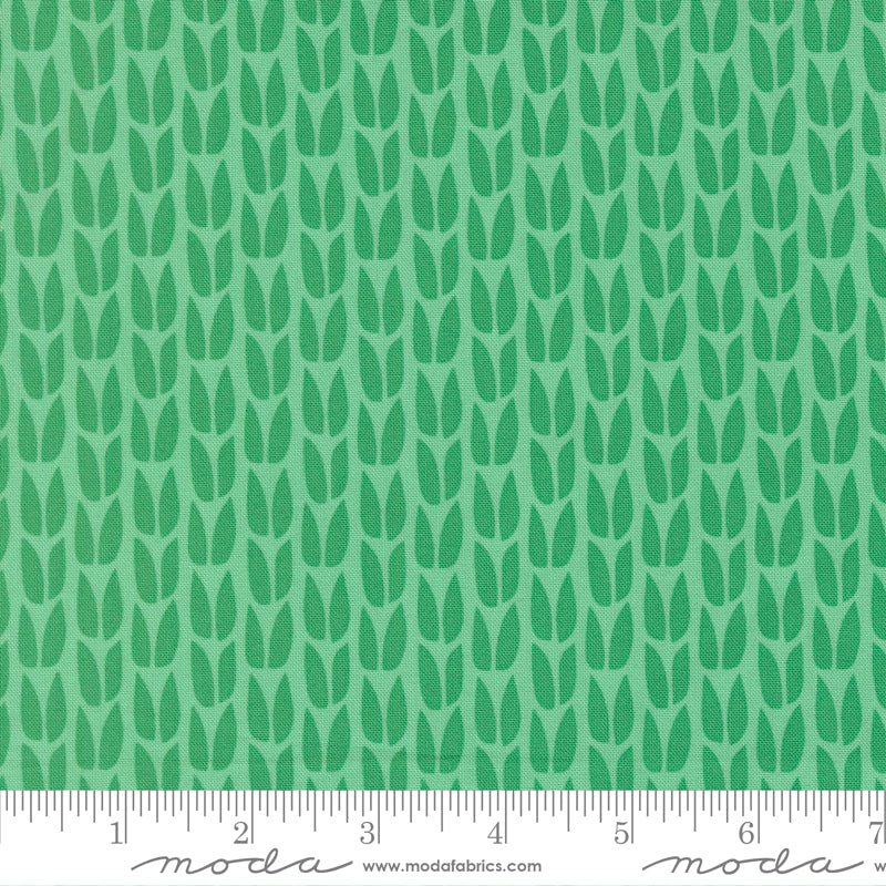 PRE - Order Scenery by Elizabeth Hartman - Sprout Spearmint 51272 18 - Half Yard - May 2026 - Modern Fabric Shoppe