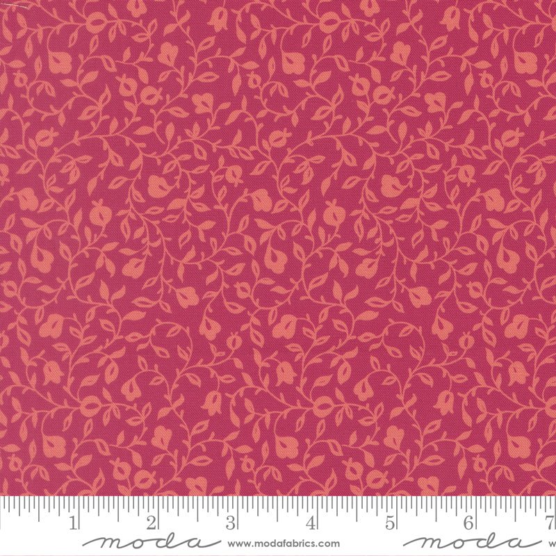 PRE - Order Sitara by Crystal Manning - Affinity Pomegranate 11985 24 - Half Yard - September 2026 - Modern Fabric Shoppe