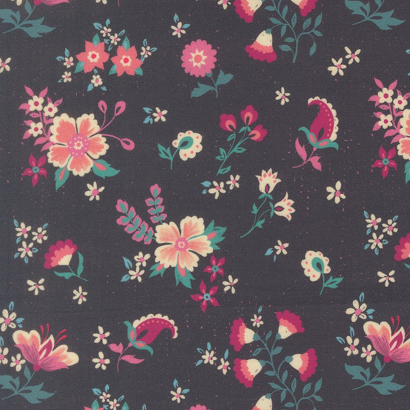 PRE - Order Sitara by Crystal Manning - Davina Midnight 11982 12 - Half Yard - September 2026 - Modern Fabric Shoppe