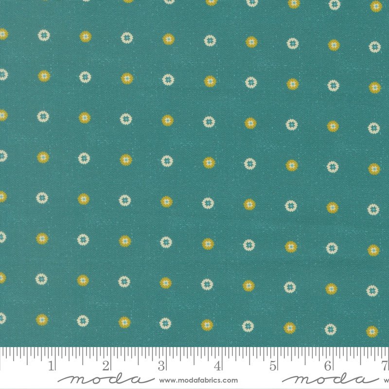 PRE - Order Sitara by Crystal Manning - Paisley Floret Lagoon 11987 15 - Half Yard - September 2026 - Modern Fabric Shoppe