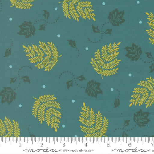 PRE - Order Sitara by Crystal Manning - Paisley Leaf Lagoon 11986 15 - Half Yard - September 2026 - Modern Fabric Shoppe