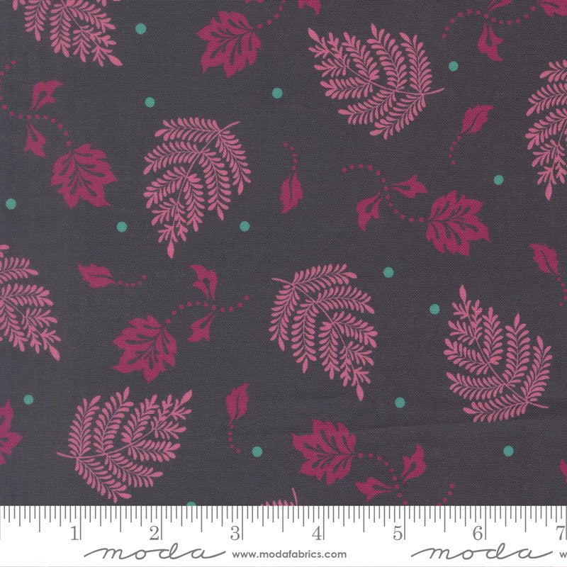PRE - Order Sitara by Crystal Manning - Paisley Leaf Midnight 11986 12 - Half Yard - September 2026 - Modern Fabric Shoppe