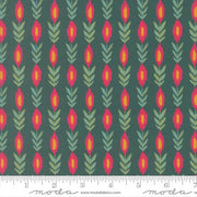 PRE - Order Sitara by Crystal Manning - Vines Dark Teal 11984 14 - Half Yard - September 2026 - Modern Fabric Shoppe
