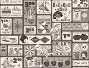 PRE-Order Sparkle Shopper by Melody Miller- Sparker Shopper RS 0125 15- Newsprint- Half Yard- March 2027 - Modern Fabric Shoppe