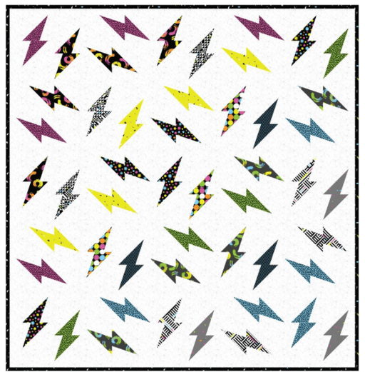 PRE - Order Static Age Quilt Kit featuring Prismatic by Libs Elliott - August 2026 - Modern Fabric Shoppe