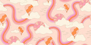 PRE-ORDER Sticker Book by Kimberly Kight- RS3117 11- Pale Peach- Half Yard- June 2027 - Modern Fabric Shoppe