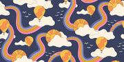 PRE-ORDER Sticker Book by Kimberly Kight- RS3117 17- Bluebell - Half Yard- June 2027 - Modern Fabric Shoppe