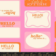 PRE-ORDER Sticker Book by Kimberly Kight- RS3120 13- Flamingo - Half Yard- June 2027 - Modern Fabric Shoppe