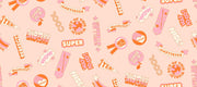PRE-ORDER Sticker Book by Kimberly Kight- RS3122 12- Pale Peach - Half Yard- June 2027 - Modern Fabric Shoppe