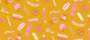 PRE-ORDER Sticker Book by Kimberly Kight- RS3122 13-Goldenrod - Half Yard- June 2027 - Modern Fabric Shoppe