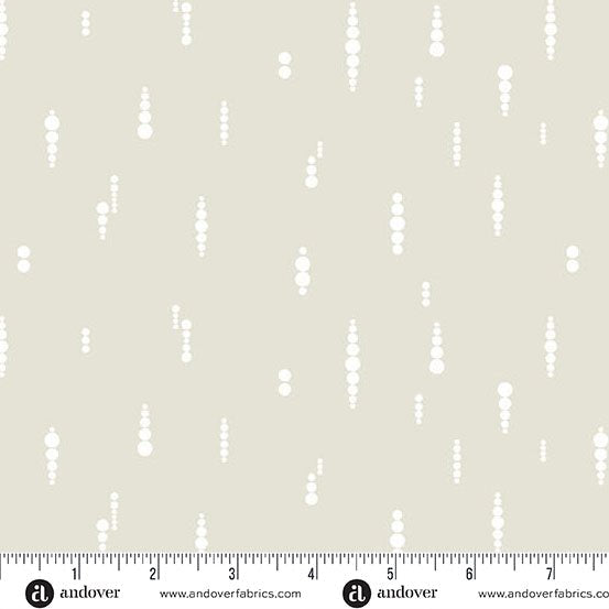 PRE - ORDER Still by Libs Elliott - Bone Crop Circles A - 1352 - L Half Yard - March 2025 - Modern Fabric Shoppe