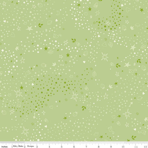 PRE - Order Storybook Basics by Jennifer Long - C365 Honeydew - Half Yard January 2027 - Modern Fabric Shoppe