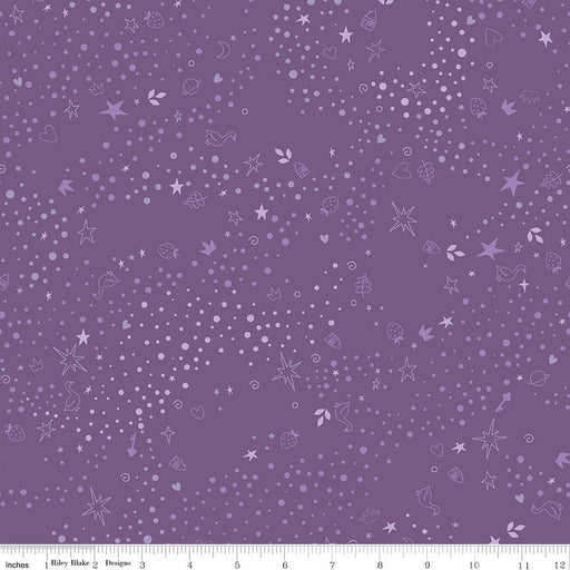 PRE - Order Storybook Basics by Jennifer Long - C365 Plum - Half Yard January 2027 - Modern Fabric Shoppe