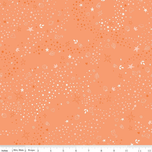 PRE - Order Storybook Basics by Jennifer Long - C365 Riley Baby Melon - Half Yard January 2027 - Modern Fabric Shoppe