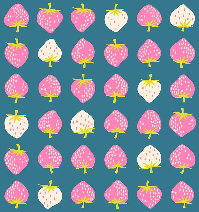 PRE - ORDER Strawberry by Kimberly Kight - Strawberry Storytime RS3084 22 - Half Yard - May 2025 - Modern Fabric Shoppe