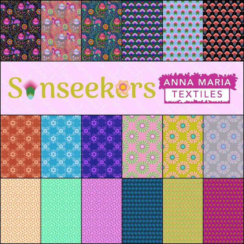 PRE - Order Sunseekers - by Anna Maria Horner - Half Yard Bundle - January 2027 - Modern Fabric Shoppe