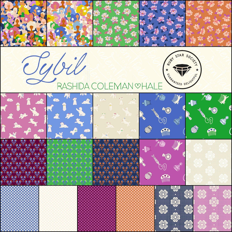 PRE-ORDER Sybil by Rashida Coleman Hale- Half Yard Bundle- July 2027 - Modern Fabric Shoppe