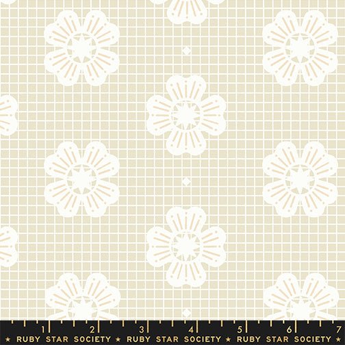 PRE-Order Sybil by Rashida Coleman Hale- RS 1156 11 Parchment - Half Yard- July 2027 - Modern Fabric Shoppe