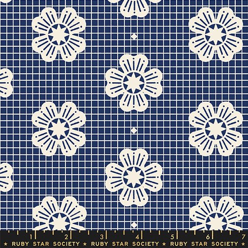 PRE-Order Sybil by Rashida Coleman Hale- RS 1156 16 Bluebell - Half Yard- July 2027 - Modern Fabric Shoppe