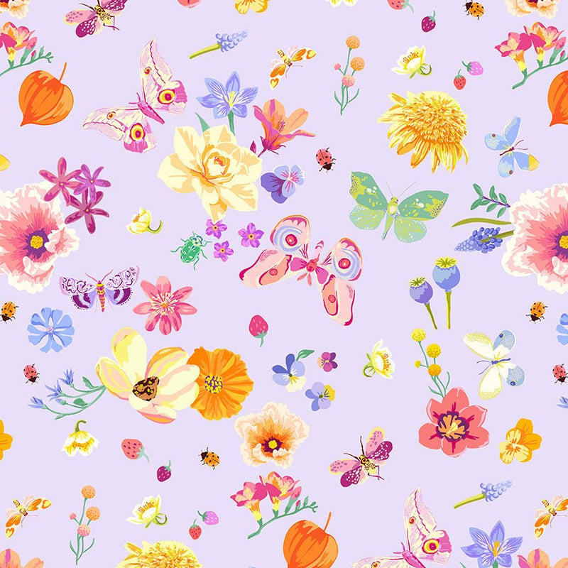 PRE-Order Tamara Kate- The Botanist - Botanik 55756-3 Lavender - Half Yard- June 2027 - Modern Fabric Shoppe