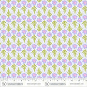 PRE-Order Tamara Kate- The Botanist - In Formation 55760-13 Hyacinth - Half Yard- June 2027 - Modern Fabric Shoppe
