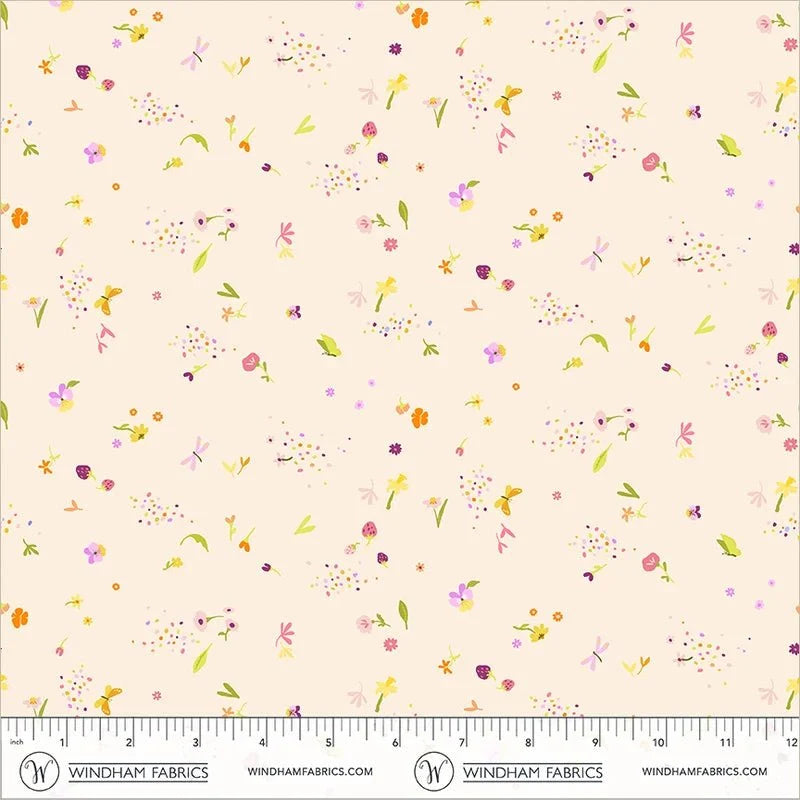 PRE-Order Tamara Kate- The Botanist - Strewn 55762-19 Powder - Half Yard- June 2027 - Modern Fabric Shoppe