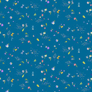 PRE-Order Tamara Kate- The Botanist - Strewn 55762-20 Lagoon - Half Yard- June 2027 - Modern Fabric Shoppe