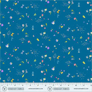 PRE-Order Tamara Kate- The Botanist - Strewn 55762-20 Lagoon - Half Yard- June 2027 - Modern Fabric Shoppe