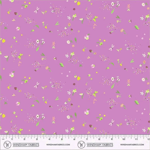 PRE-Order Tamara Kate- The Botanist - Strewn 55762-21 Orchid - Half Yard- June 2027 - Modern Fabric Shoppe