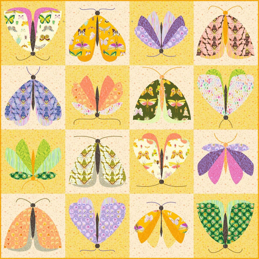 PRE - Order Tamara Kate - Winged Quilt Kit featuring Insectarium - August 2025 - Modern Fabric Shoppe