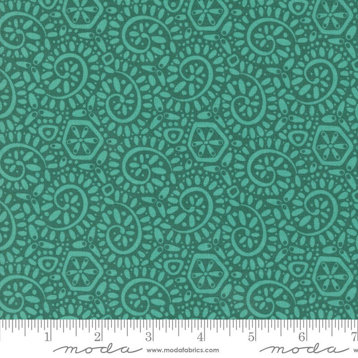 PRE-ORDER Tango by Kate Spain- Tango Canto Basil 27337 21- Half Yard- September 2024 - Modern Fabric Shoppe