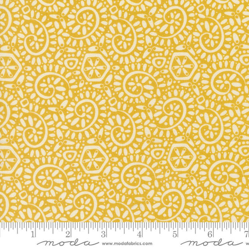 PRE-ORDER Tango by Kate Spain- Tango Canto Sunshine 27337 17- Half Yard- September 2024 - Modern Fabric Shoppe