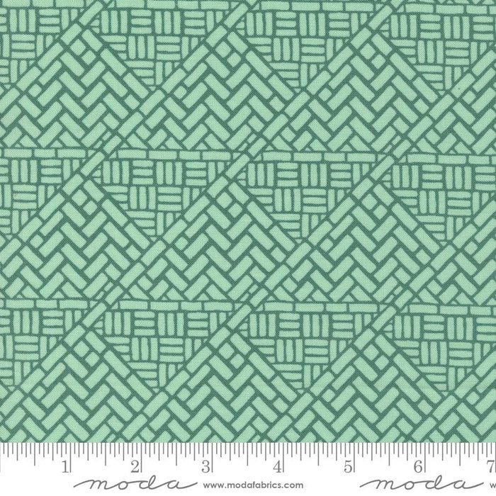 PRE-ORDER Tango by Kate Spain- Tango Mosaic Pistachio 27338 19- Half Yard- September 2024 - Modern Fabric Shoppe