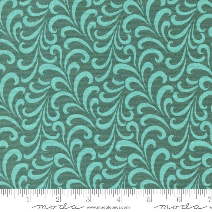 PRE-ORDER Tango by Kate Spain- Tango Portico Basil 27335 21- Half Yard- September 2024 - Modern Fabric Shoppe