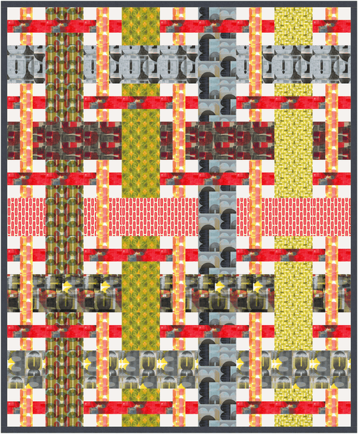 PRE - Order The Jonah Quilt Kit featuring Counter by e bond - November 2025 - Modern Fabric Shoppe