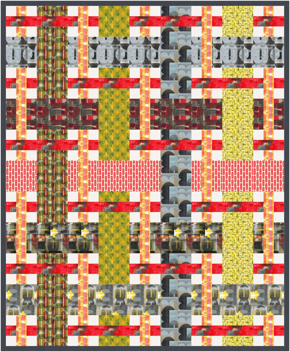 PRE - Order The Jonah Quilt Kit featuring Counter by e bond - November 2025 - Modern Fabric Shoppe