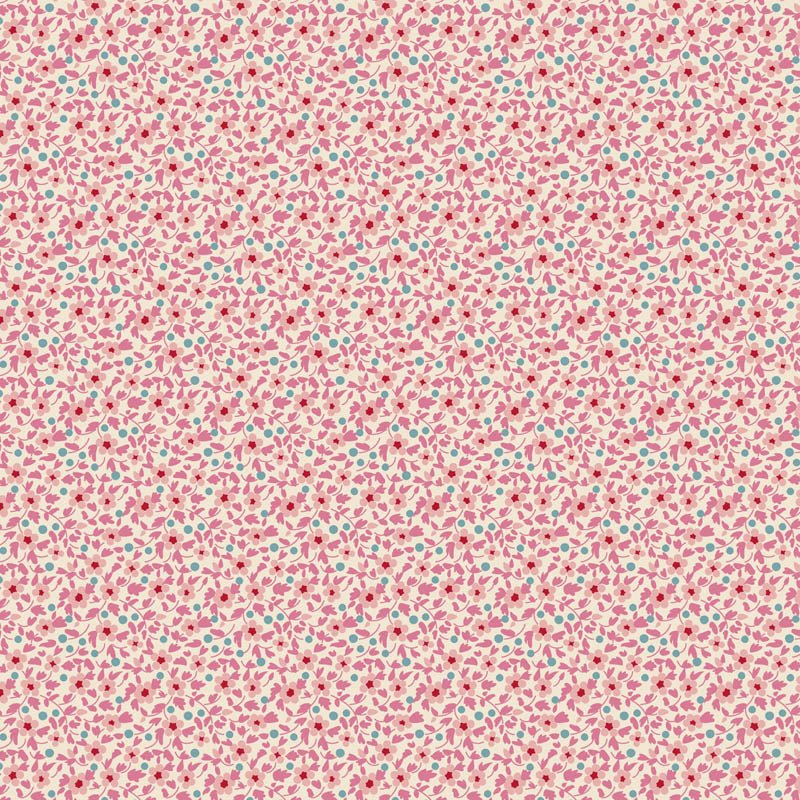 PRE - Order Tilda - Basics - Brie TIL130194 - Pink - Half Yard - March 2026 - Modern Fabric Shoppe