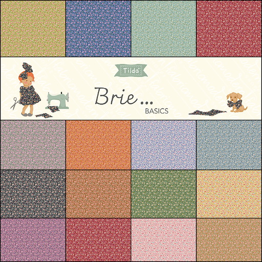 Pre - Order Tilda Brie Basics - Half Yard Bundle - March 2026 - Modern Fabric Shoppe