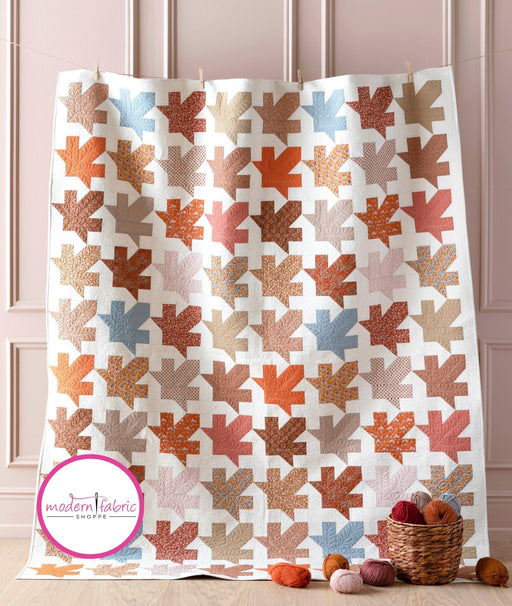 PRE-ORDER Tilda- Creating Memories Autumn Collection- Maple Leaf Quilt Kit- June 2024 - Modern Fabric Shoppe