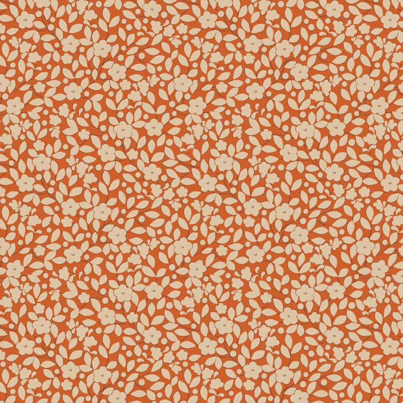 PRE-ORDER Tilda- Creating Memories- Avery TIL130135- Ginger- Half Yard- June 2024 - Modern Fabric Shoppe