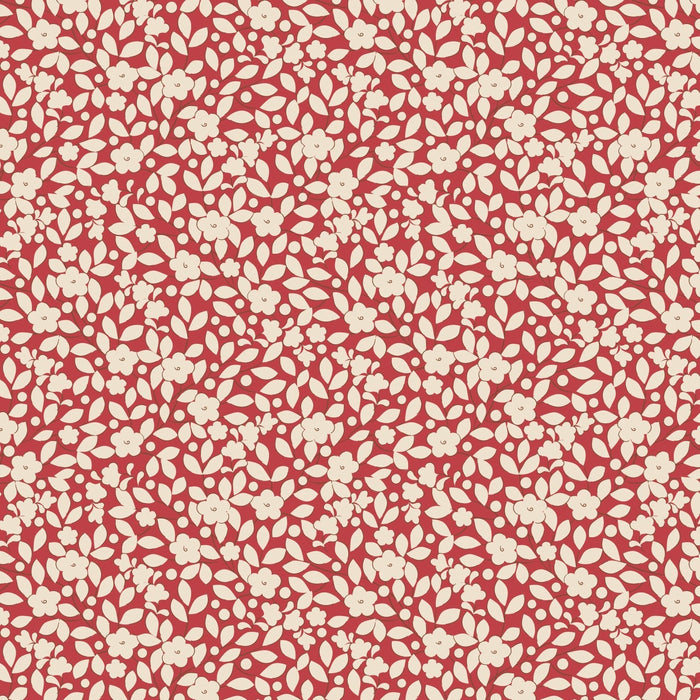 PRE-ORDER Tilda- Creating Memories- Avery TIL130144- Red- Half Yard- June 2024 - Modern Fabric Shoppe