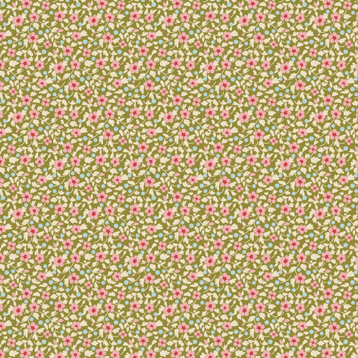 PRE-ORDER Tilda- Creating Memories- Brie TIL130121- Green- Half Yard- June 2024 - Modern Fabric Shoppe