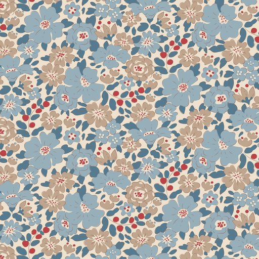 PRE-ORDER Tilda- Creating Memories- Harper TIL130128- Blue- Half Yard- June 2024 - Modern Fabric Shoppe