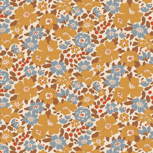 PRE-ORDER Tilda- Creating Memories- Harper TIL130142- Saffron- Half Yard- June 2024 - Modern Fabric Shoppe