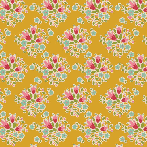 PRE-ORDER Tilda- Creating Memories- Lulu TIL130123- Yellow- Half Yard- June 2024 - Modern Fabric Shoppe