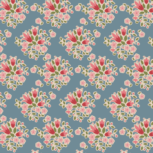 PRE-ORDER Tilda- Creating Memories- Lulu TIL130130- Blue- Half Yard- June 2024 - Modern Fabric Shoppe