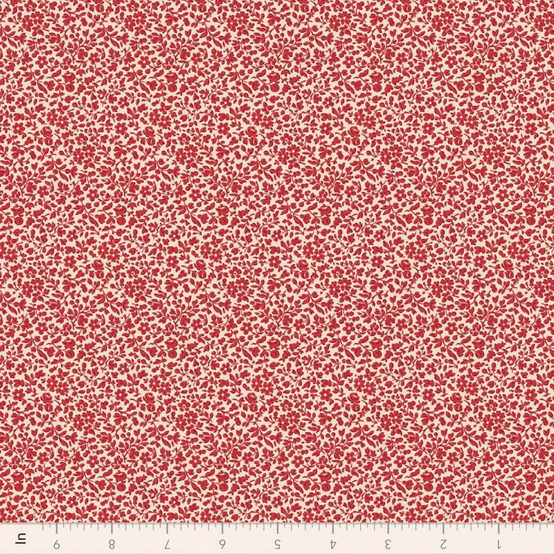 PRE-ORDER Tilda- Merry Little Christmas Blender- Eve Red TIL110138- Half Yard- July 2027 - Modern Fabric Shoppe