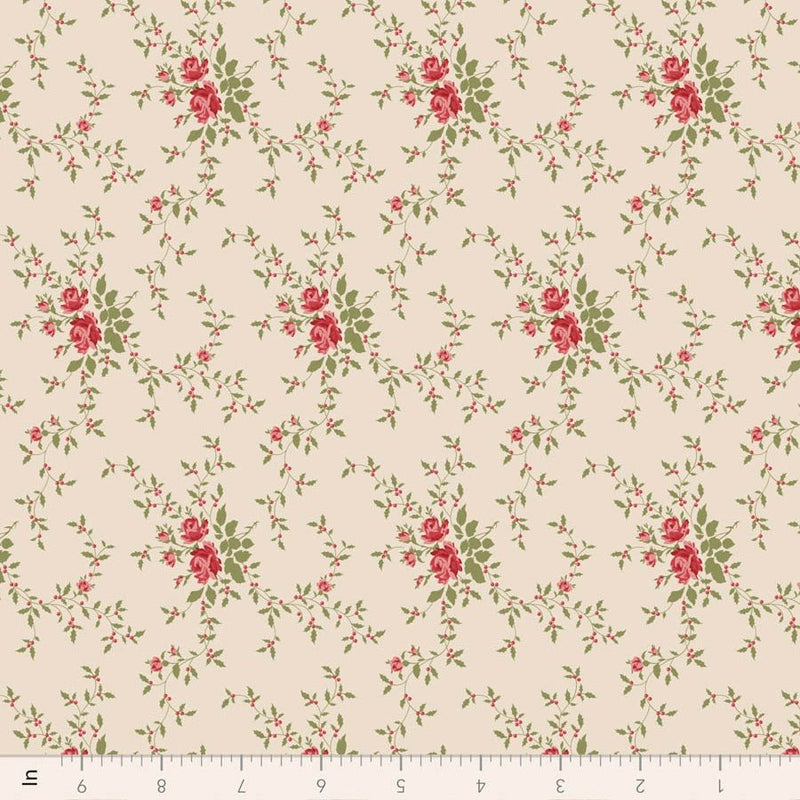 PRE-ORDER Tilda- Merry Little Christmas Blender- Noel Cream TIL110147- Half Yard- July 2027 - Modern Fabric Shoppe