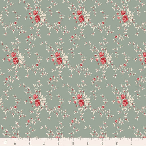 PRE-ORDER Tilda- Merry Little Christmas Blender- Noel Duck Egg TIL110141- Half Yard- July 2027 - Modern Fabric Shoppe